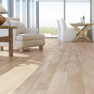 Skaben engineered wood flooring Premium 1-plank wideplank oak Rustic natural oiled white dark brushed 2V