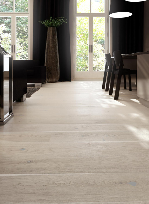 Skaben Parquet Premium 1 Lama Roble Rústico natural aceitado blanco claro cepillado 2V main product photo