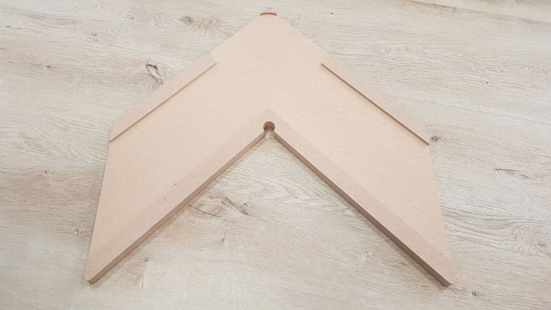 Skaben Herringbone laying tool - angle template for herringbone pattern