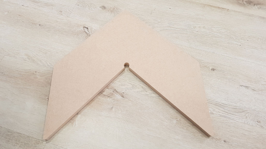 Skaben Herringbone laying tool - angle template for herringbone pattern