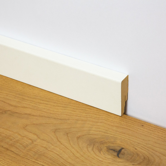 Sockelleiste Design Weiß 18x50 mm main product photo