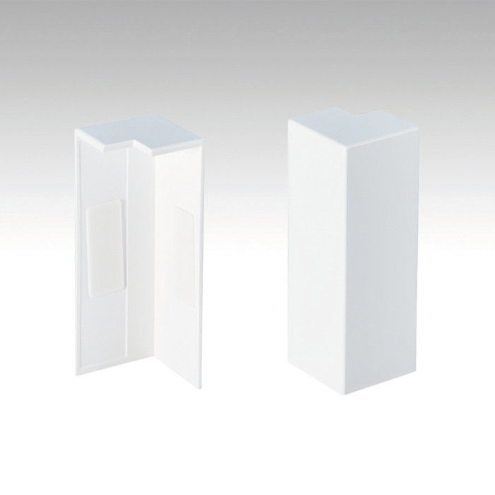 Außenecke selbstklebend Design Weiß 18x80 mm - 2 Stk. main product photo