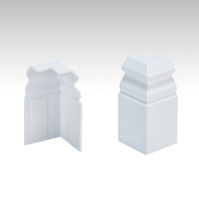 Außenecke selbstklebend Klassik Weiß 18x60 mm - 2 Stk. main product photo