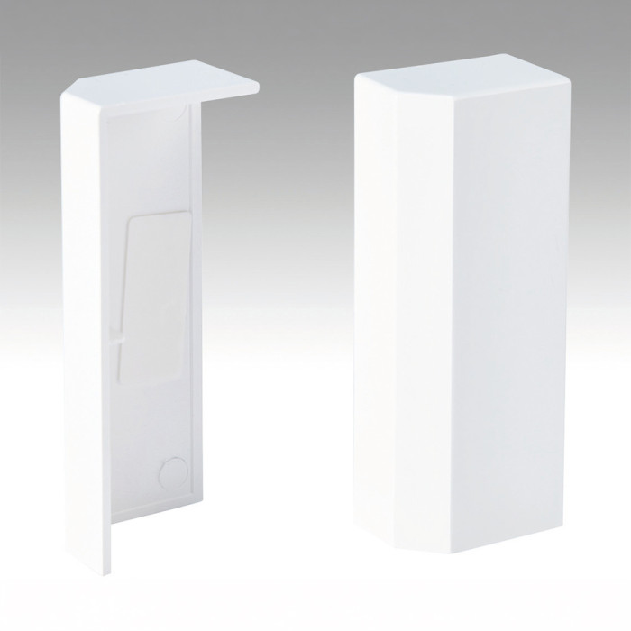 Endkappe selbstklebend Design Weiß 18x80 mm - 2 Stk. main product photo