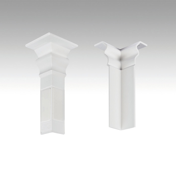 Innenecke selbstklebend Klassik Weiß 18x80 mm - 4 Stk. main product photo