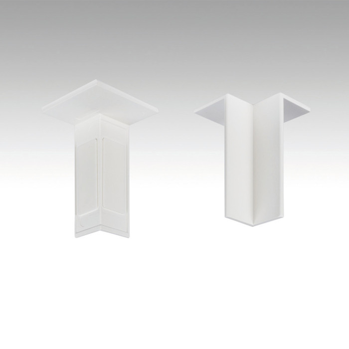 Innenecke selbstklebend Design Weiß 18x50 mm - 4 Stk. main product photo