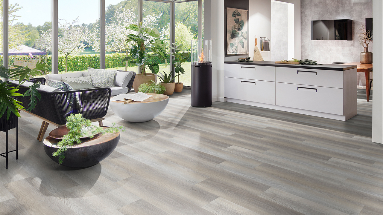 Skaben Klick Vinyl - NordicPro Hexenberg lange XL Diele | Trittschalldämmung integr. (SNP-6203602)