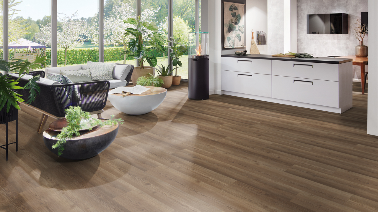 Skaben Klick Vinyl - NordicPro Hainich lange XL Diele | Trittschalldämmung integr. (SNP-6203604)