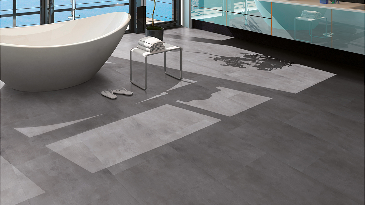 Skaben Klick Vinyl - NordicPro Romano lange XL Fliese | Trittschalldämmung integr. (SNP-6203613)