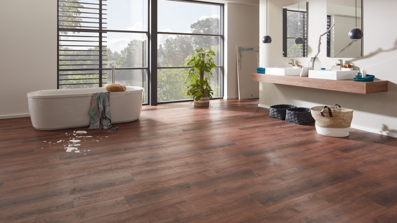 Skaben Klick Vinyl - ProfiKlick Goldene Eiche Braun | Synchronprägung (SP-6200190)