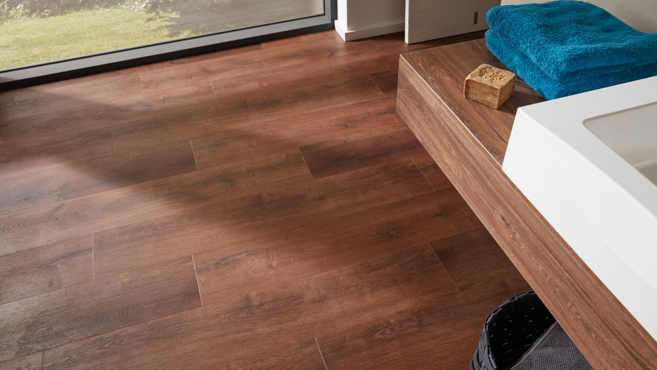 Skaben Klick Vinyl - ProfiKlick Goldene Eiche Braun | Synchronprägung (SP-6200190)