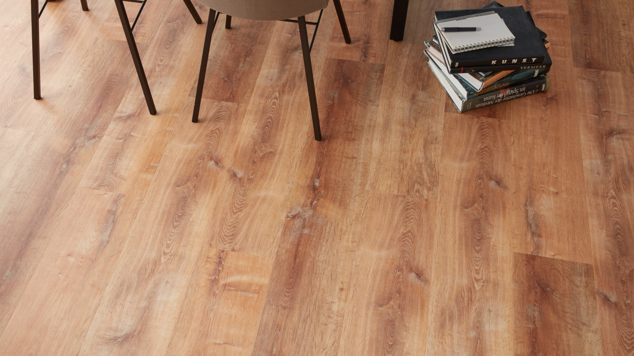 Skaben Klick Vinyl - ProfiKlick Goldene Eiche Natur | Synchronprägung (SP-6200192)