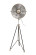Stehlampe Rockstar im Industrial Design in Farbe Schwarz / Silber aus Stahl handgefertigt Höhe justierbar Raum3 Stehlampe Rockstar im Industrial Design in Farbe Schwarz / Silber aus Stahl handgefertigt Höhe justierbar Raum3