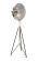 Stehlampe Rockstar im Industrial Design in Farbe Schwarz / Silber aus Stahl handgefertigt Höhe justierbar Raum4 Stehlampe Rockstar im Industrial Design in Farbe Schwarz / Silber aus Stahl handgefertigt Höhe justierbar Raum4
