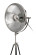 Stehlampe Rockstar im Industrial Design in Farbe Schwarz / Silber aus Stahl handgefertigt Höhe justierbar Raum6 Stehlampe Rockstar im Industrial Design in Farbe Schwarz / Silber aus Stahl handgefertigt Höhe justierbar Raum6