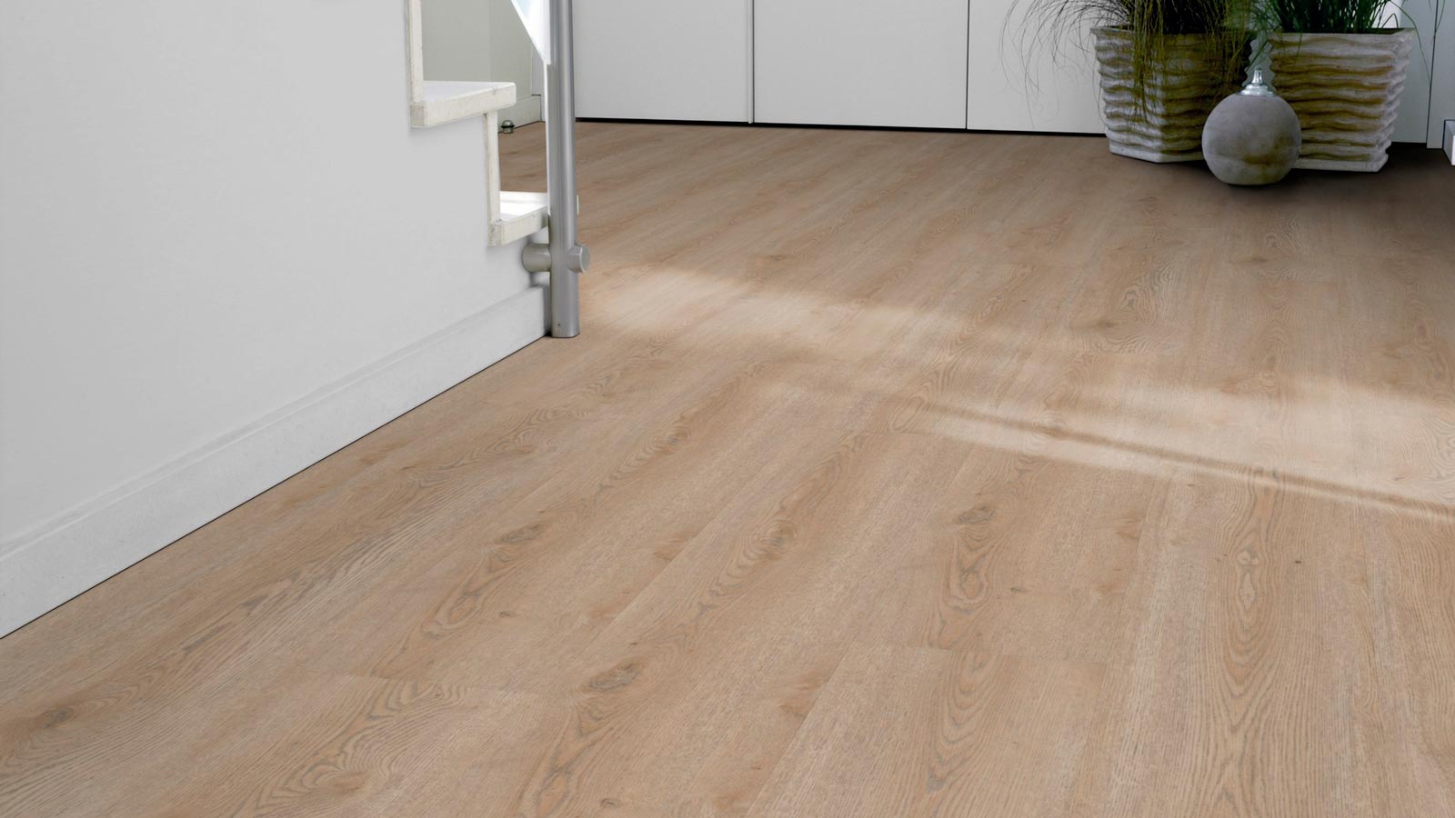 Tarkett Designboden iD Click Ultimate 55 Contemporary Oak Cane Planke 4V Akustikrücken Raum4