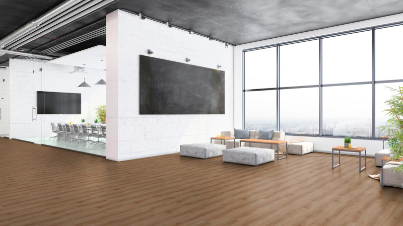 Tarkett Designboden iD Click Ultimate 55 Contemporary Oak Malt Planke 4V Akustikrücken main product photo