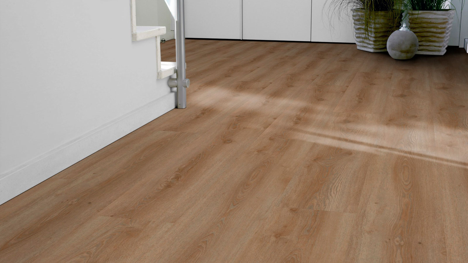Tarkett Designboden iD Click Ultimate 55 Contemporary Oak Malt Planke 4V Akustikrücken Raum4
