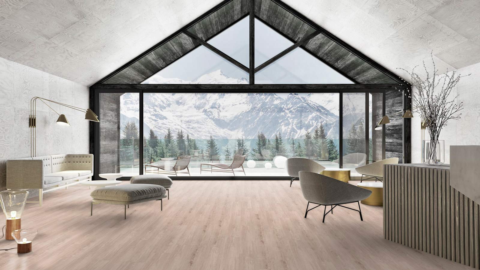 Tarkett Designboden iD Click Ultimate 55 Copper Oak Light Planke 4V Akustikrücken Raum7