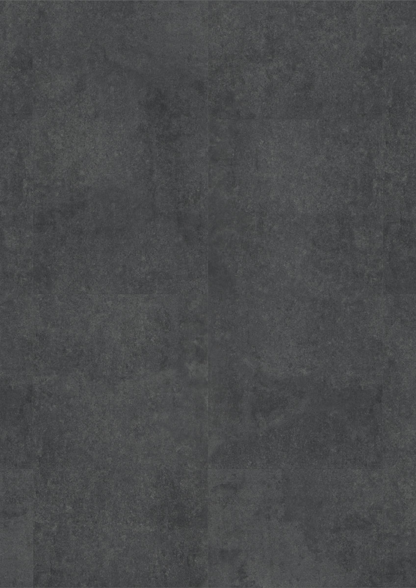 Tarkett Designboden iD Click Ultimate 55 Polished Concrete Graphite Fliese 4V Akustikrücken Raum1