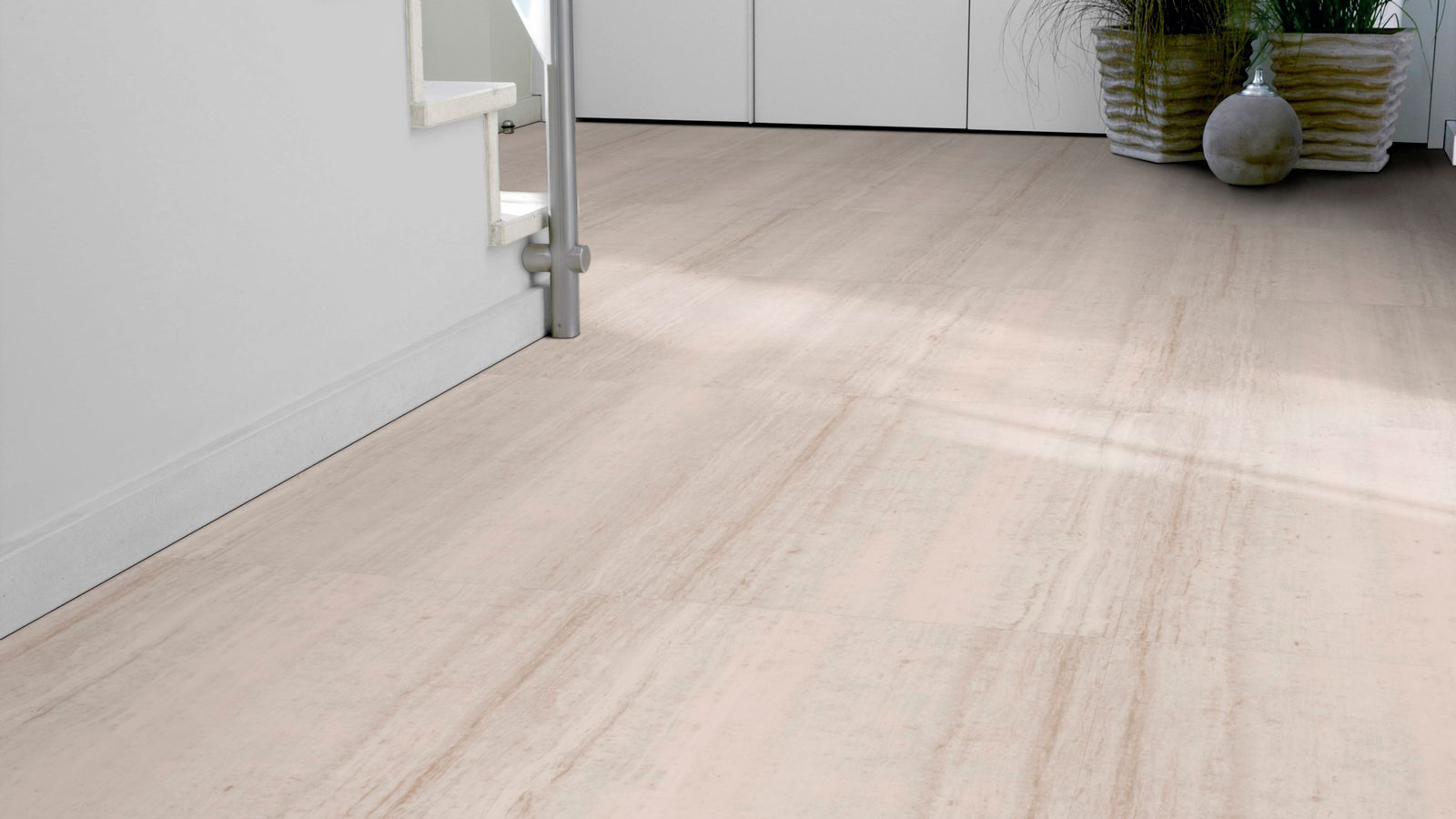 Tarkett Designboden iD Click Ultimate 55 Tides Satin Fliese 4V Akustikrücken Raum4