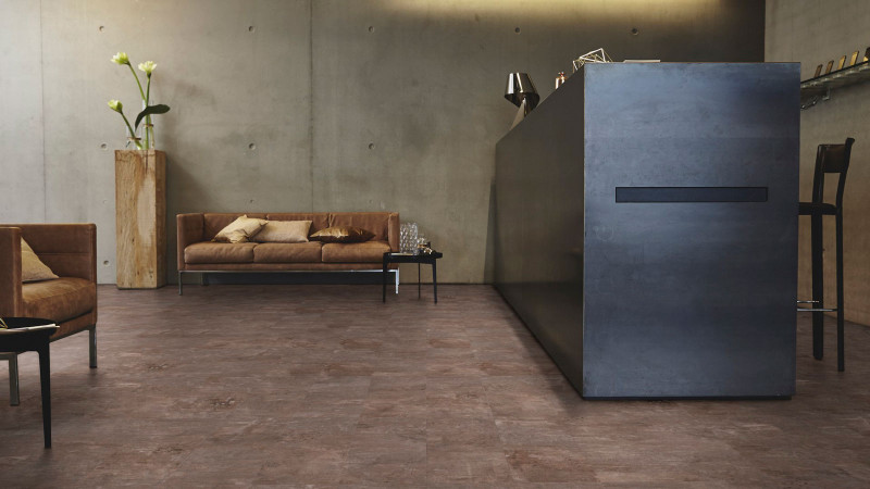 Tarkett Design Floor iD Click Ultimate 70 Cersai Clay Tile 4V Acoustic Backing main product photo