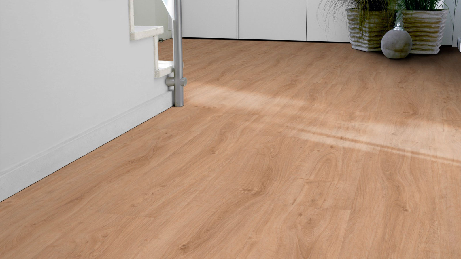 Tarkett Designboden iD Click Ultimate 70 English Oak Honey Planke 4V Akustikrücken Raum4