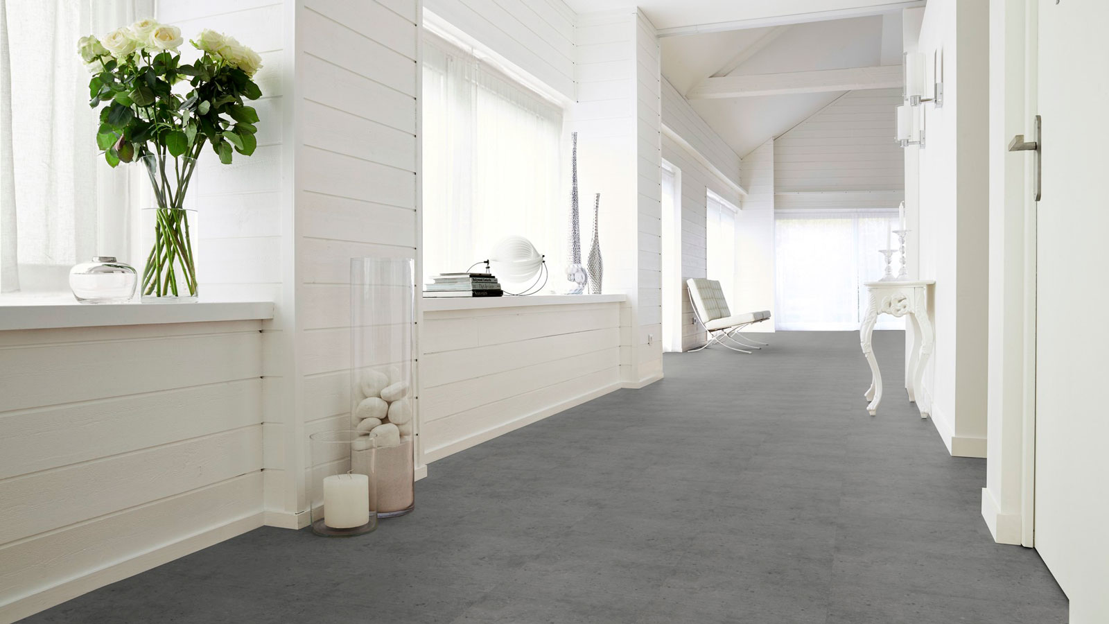 Tarkett Designboden iD Click Ultimate 70 Loft Dark Fliese 4V Akustikrücken Raum5