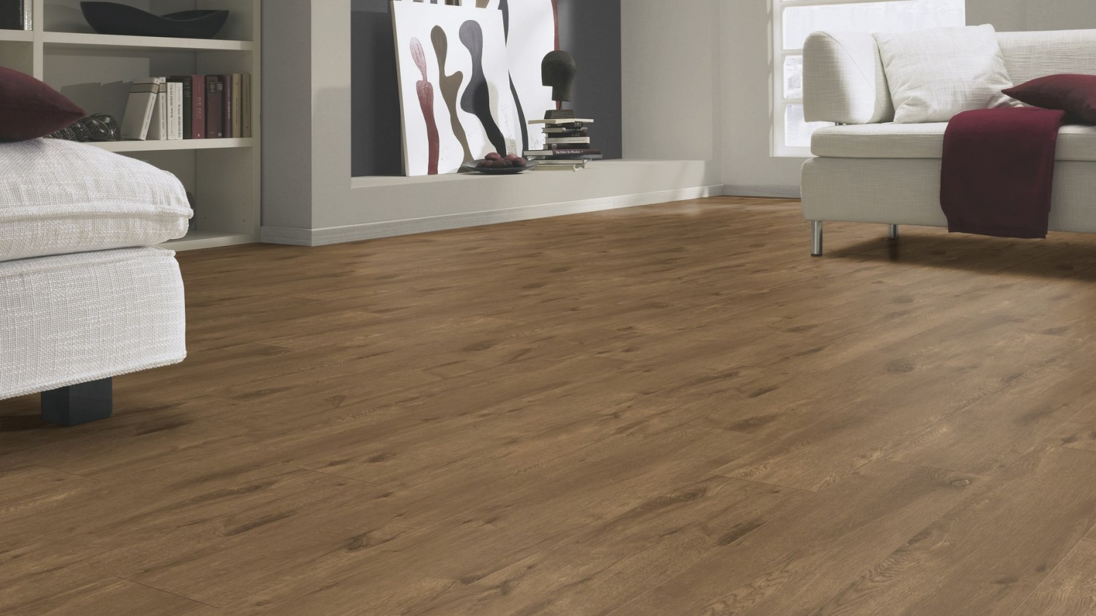 Tarkett Designboden iD Inspiration Click 55 Plus Alpine Oak Brown Planke 4V Raum3