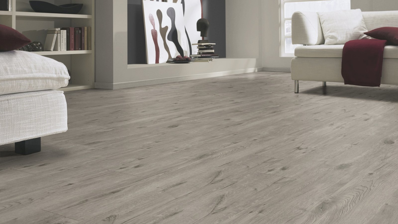 Tarkett Designboden iD Inspiration Click 55 Plus Alpine Oak Grey Planke 4V Raum3
