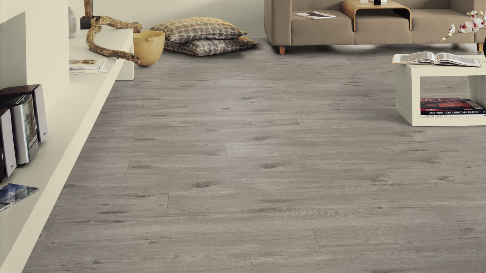 Tarkett Designboden iD Inspiration Click 55 Plus Alpine Oak Grey Planke 4V Raum5