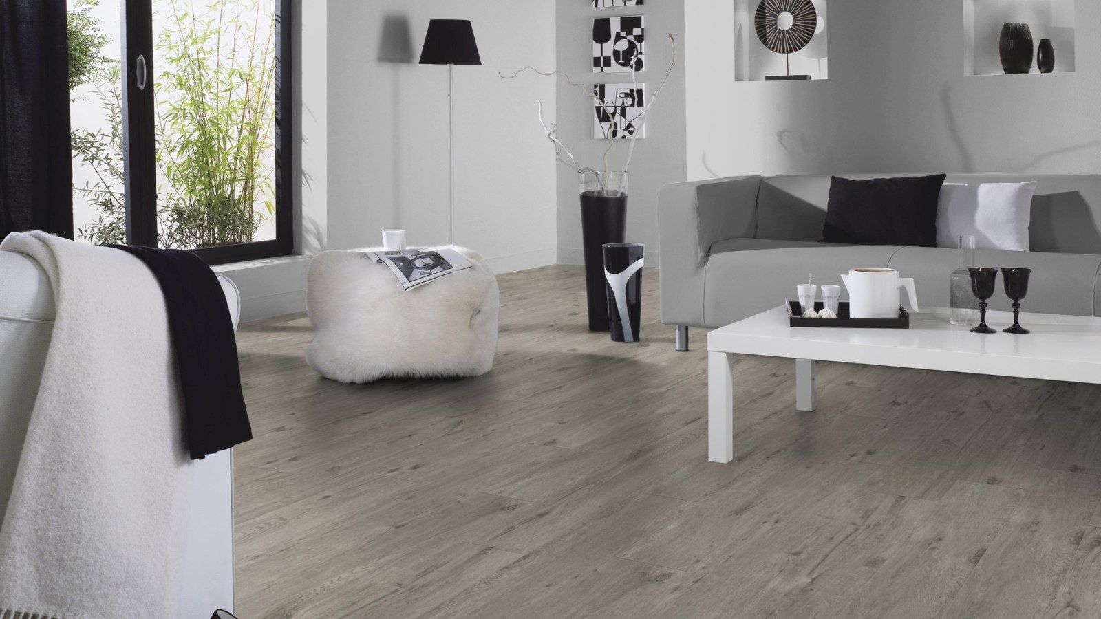 Tarkett Designboden iD Inspiration Click 55 Plus Alpine Oak Grey Planke 4V Raum6