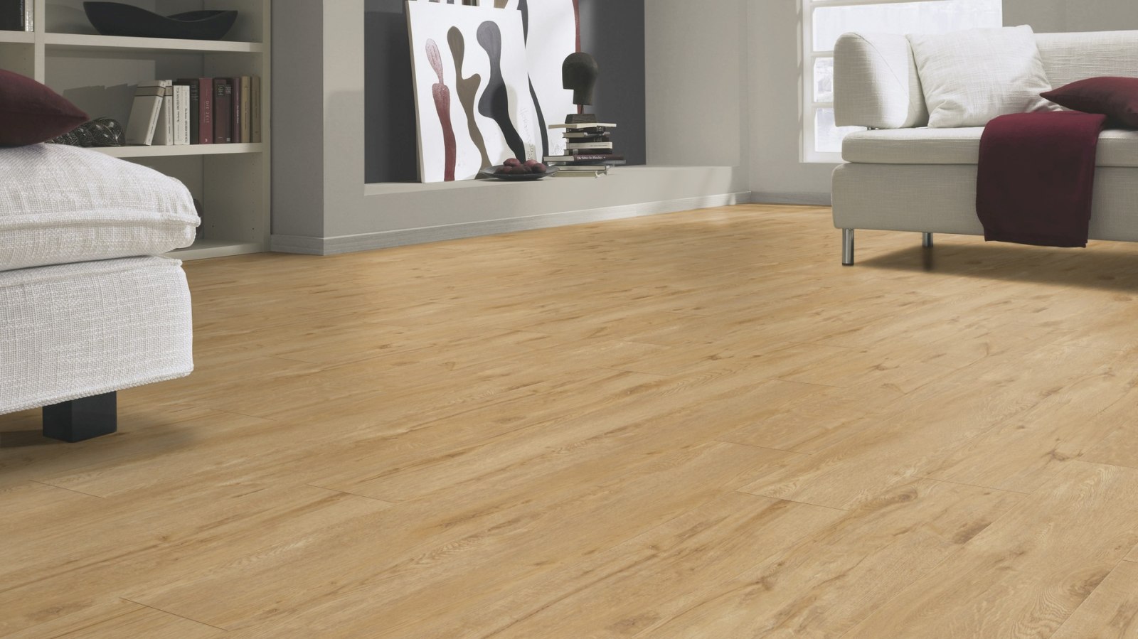 Tarkett Designboden iD Inspiration Click 55 Plus Alpine Oak Natural Planke 4V Raum3