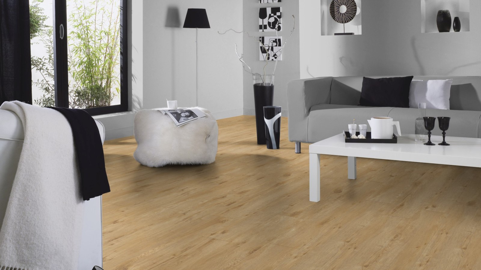 Tarkett Designboden iD Inspiration Click 55 Plus Alpine Oak Natural Planke 4V Raum6