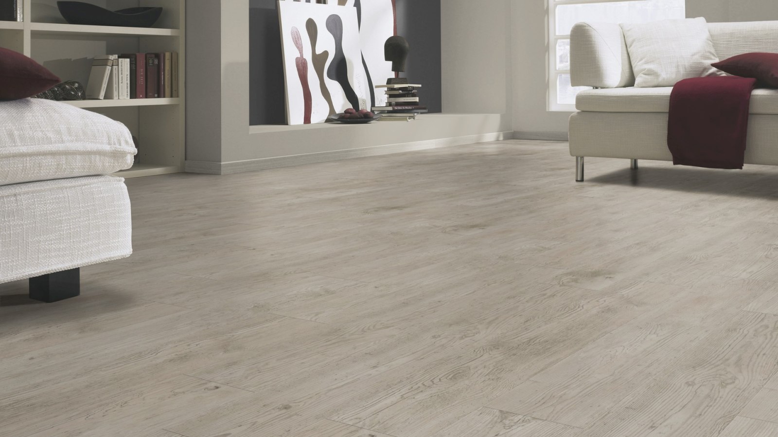 Tarkett Designboden iD Inspiration Click 55 Plus Legacy Pine Medium Grey Planke 4V Raum3