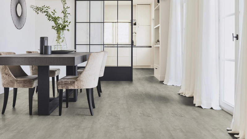 Tarkett Designboden iD Inspiration Click 55 Plus Rough Concrete Grey Fliese 4V main product photo