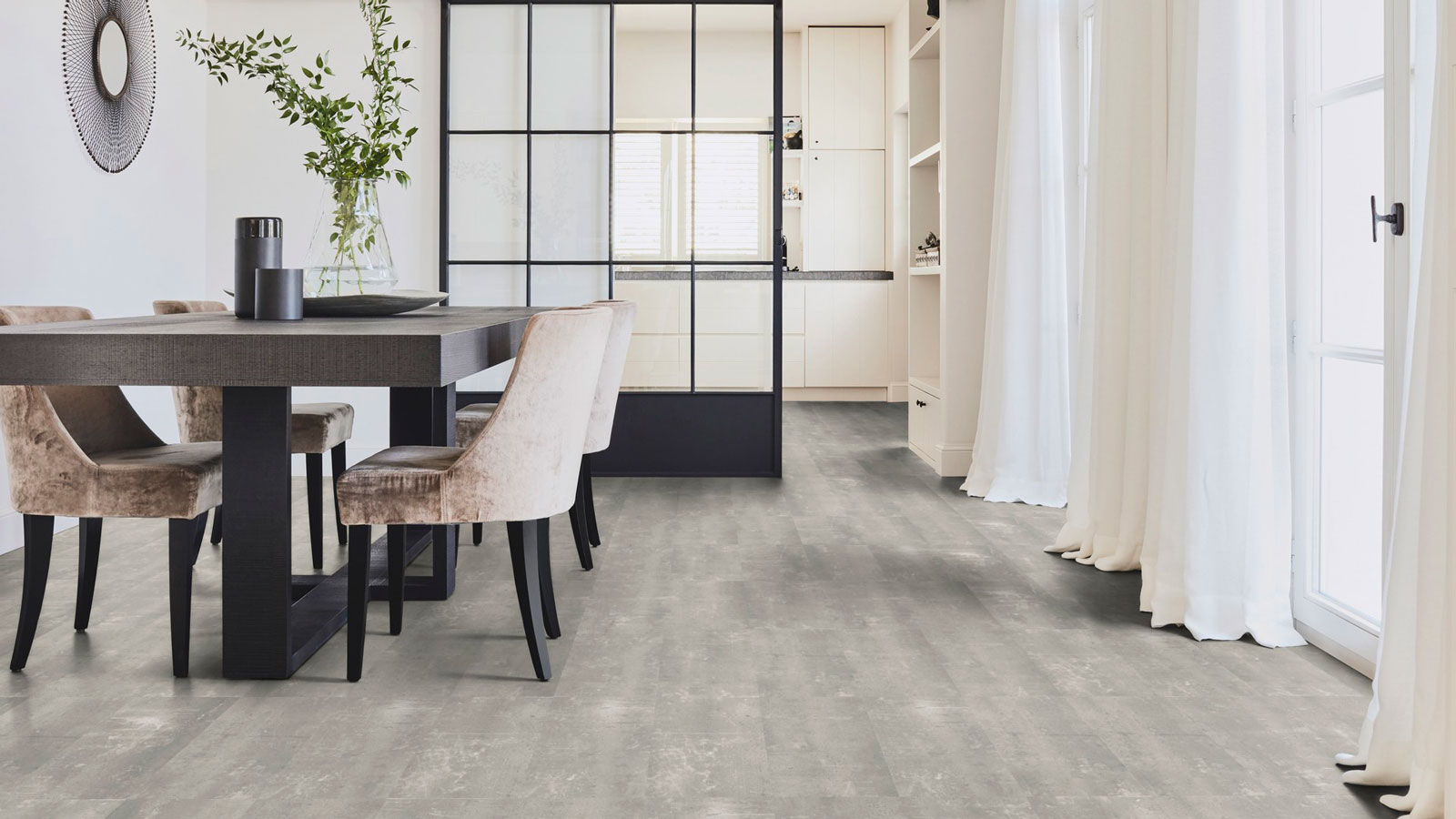 Tarkett Bioboden iD Revolution Composite Stone grey Fliese M4V 500x250 mm Raum3