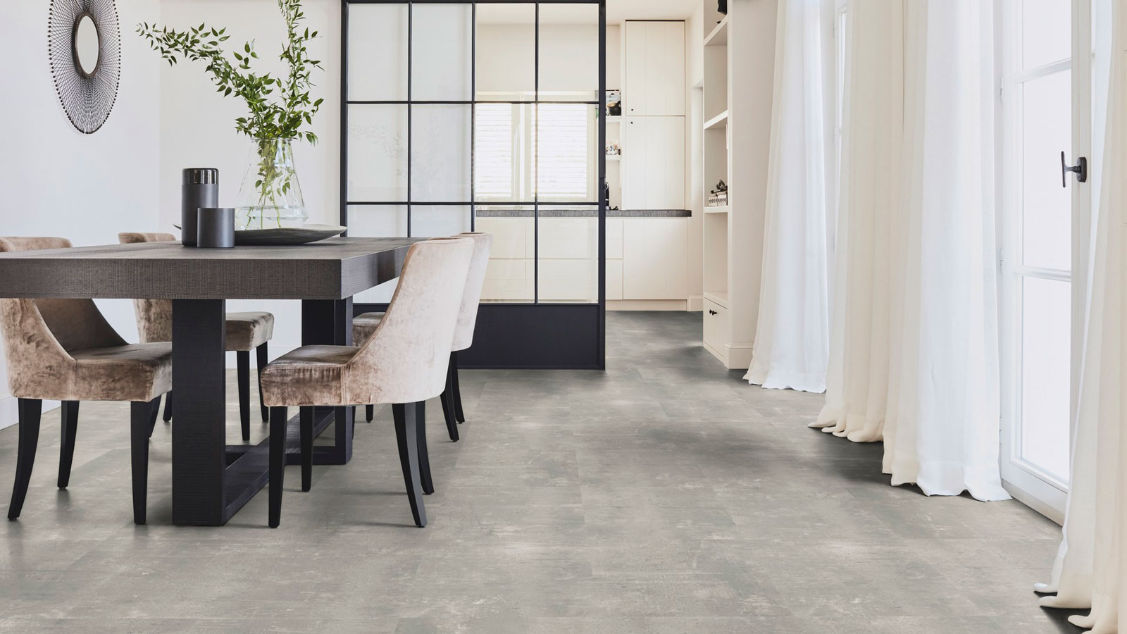 Tarkett Bioboden iD Revolution Composite Stone grey Fliese M4V 500x500 mm Raum7