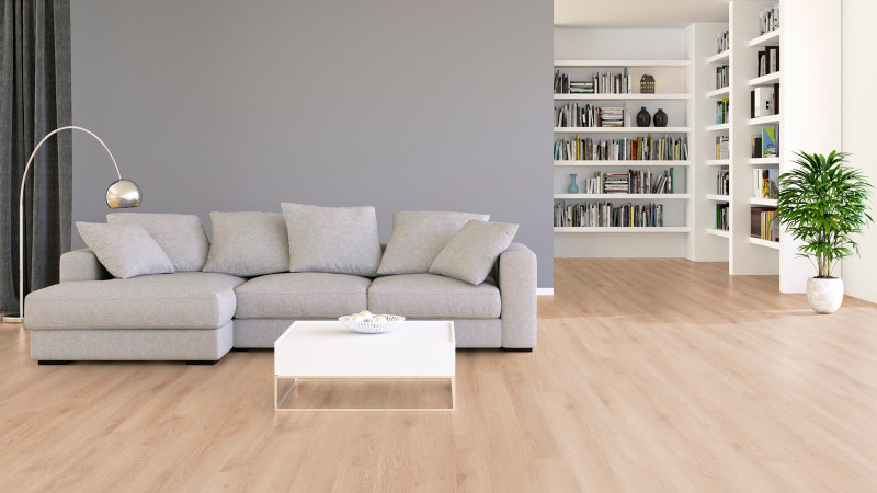 Tarkett Organic flooring iD Revolution Contemporary Oak Dune Plank M4V 1220x125 mm main product photo
