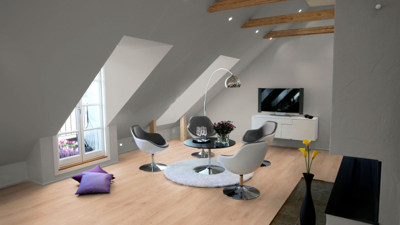 Tarkett Organic flooring iD Revolution Contemporary Oak Dune Plank M4V 1220x200 mm main product photo