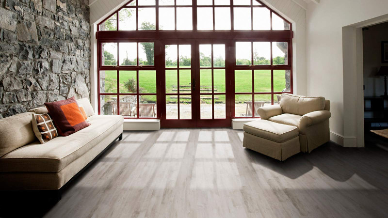 Tarkett Organic flooring iD Revolution Pallet Pine Cotton Plank M4V 1220x125 mm main product photo