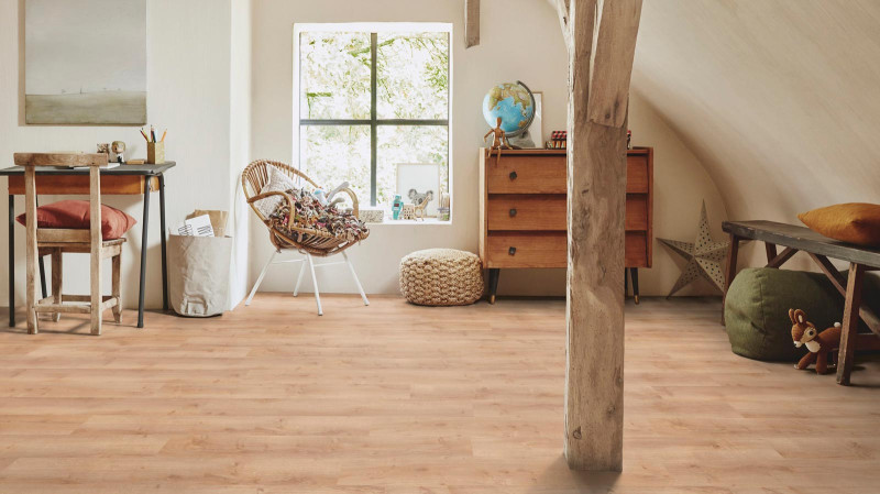 Tarkett Organic flooring iD Revolution Rustic Oak Blonde Plank M4V 1220x200 mm main product photo