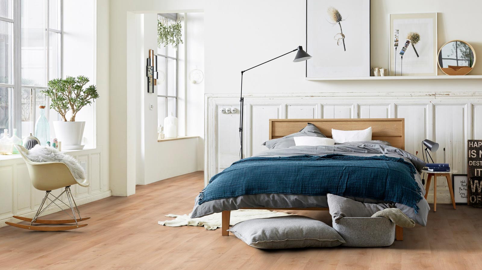 Tarkett Bioboden iD Revolution Rustic Oak Blonde Planke M4V 1220x250 mm Raum8