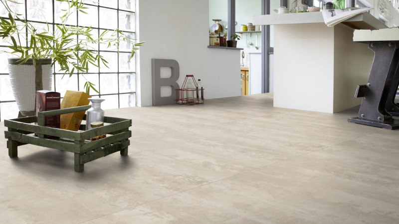 Tarkett Designboden Starfloor Click 55 Plus Rough Concrete White Fliese 4V main product photo
