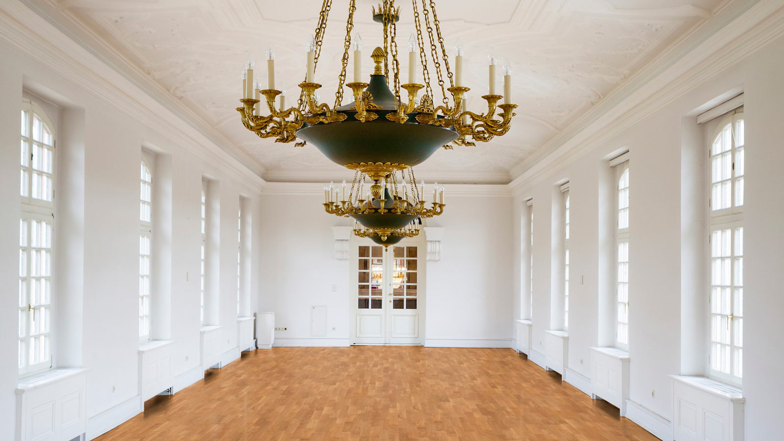 Tarkett Parkett Pure Natur Eiche 2-Stab Raum5