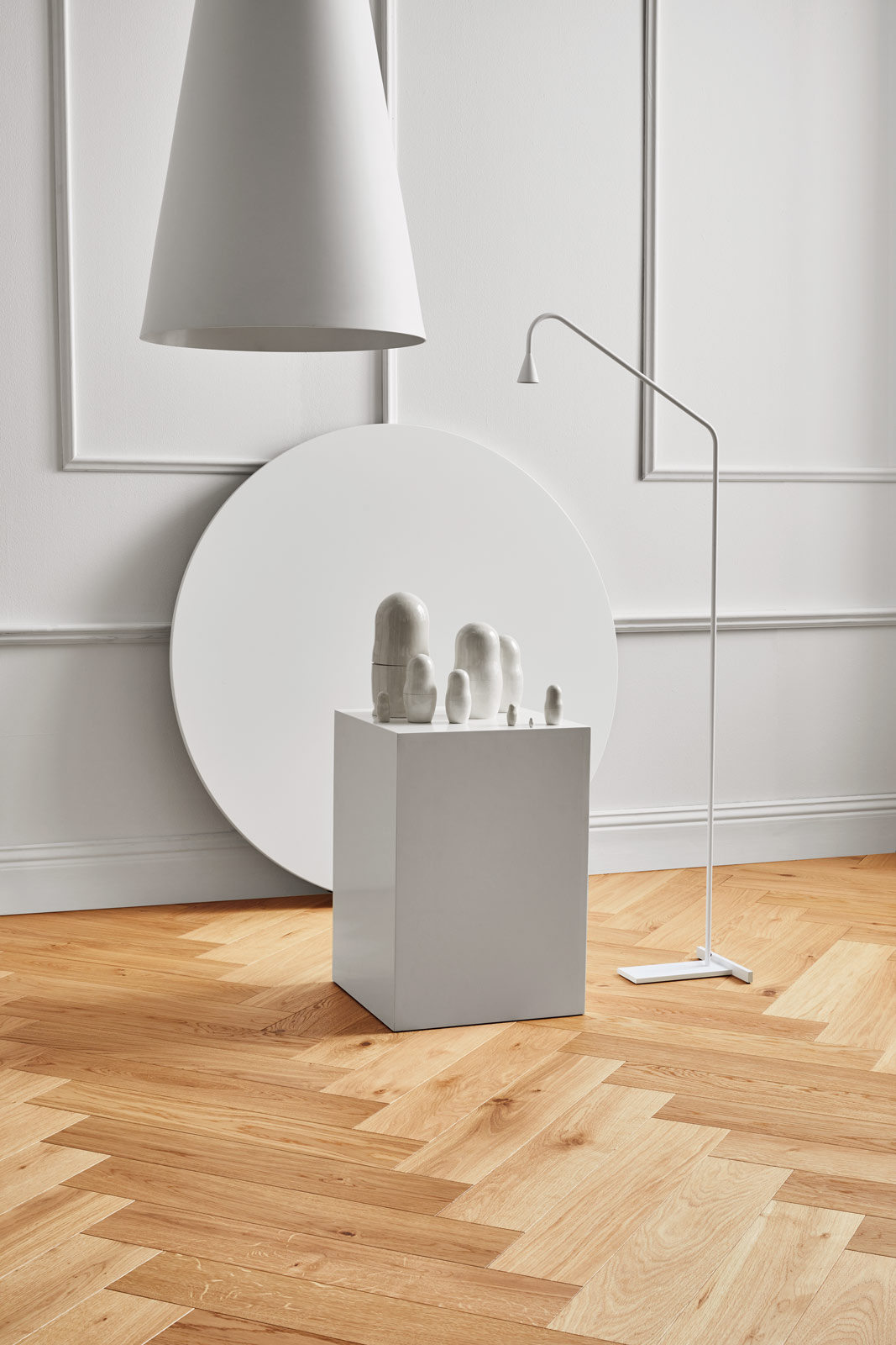 Tarkett Parkett Segno Eiche links Mix Fischgrät M4V Raum4