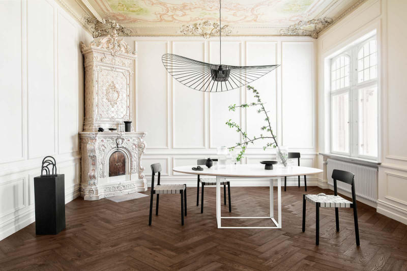 Tarkett Parquet Segno Oak Old Brown Left Modular Herringbone M4V main product photo