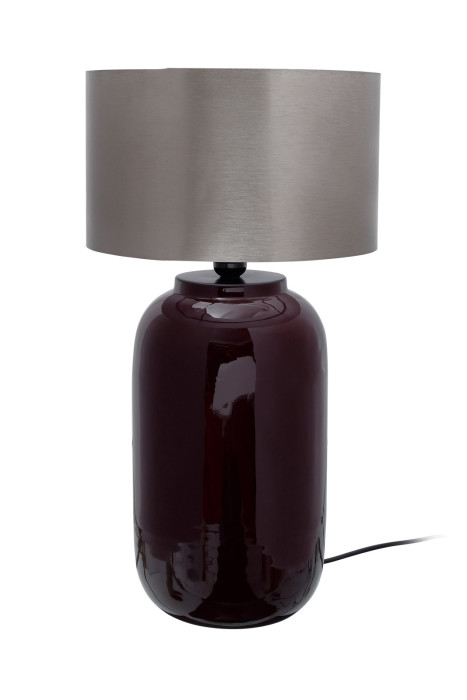 Lampe de bureau Benito Design extravagant Couleur Baie / Argent en fer fait main main product photo