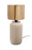 Tischlampe Benito im Extravagante Design in Farbe Elfenbein / Gold aus Eisen handgefertigt Raum1