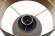 Tischlampe Benito im Extravagante Design in Farbe Grau / Gold aus Eisen handgefertigt Raum5